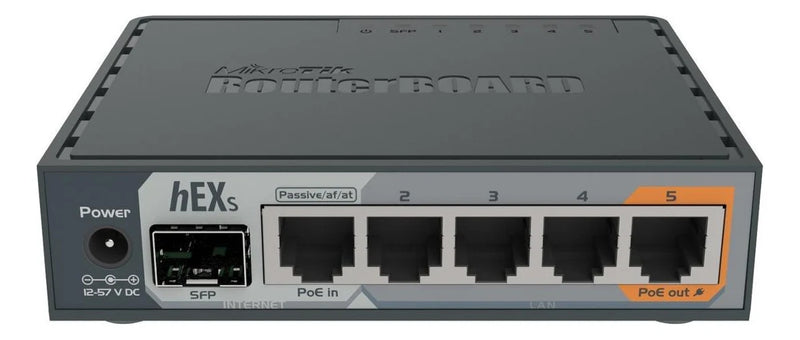 MikroTik RouterBOARD hEX S RB760iGS router